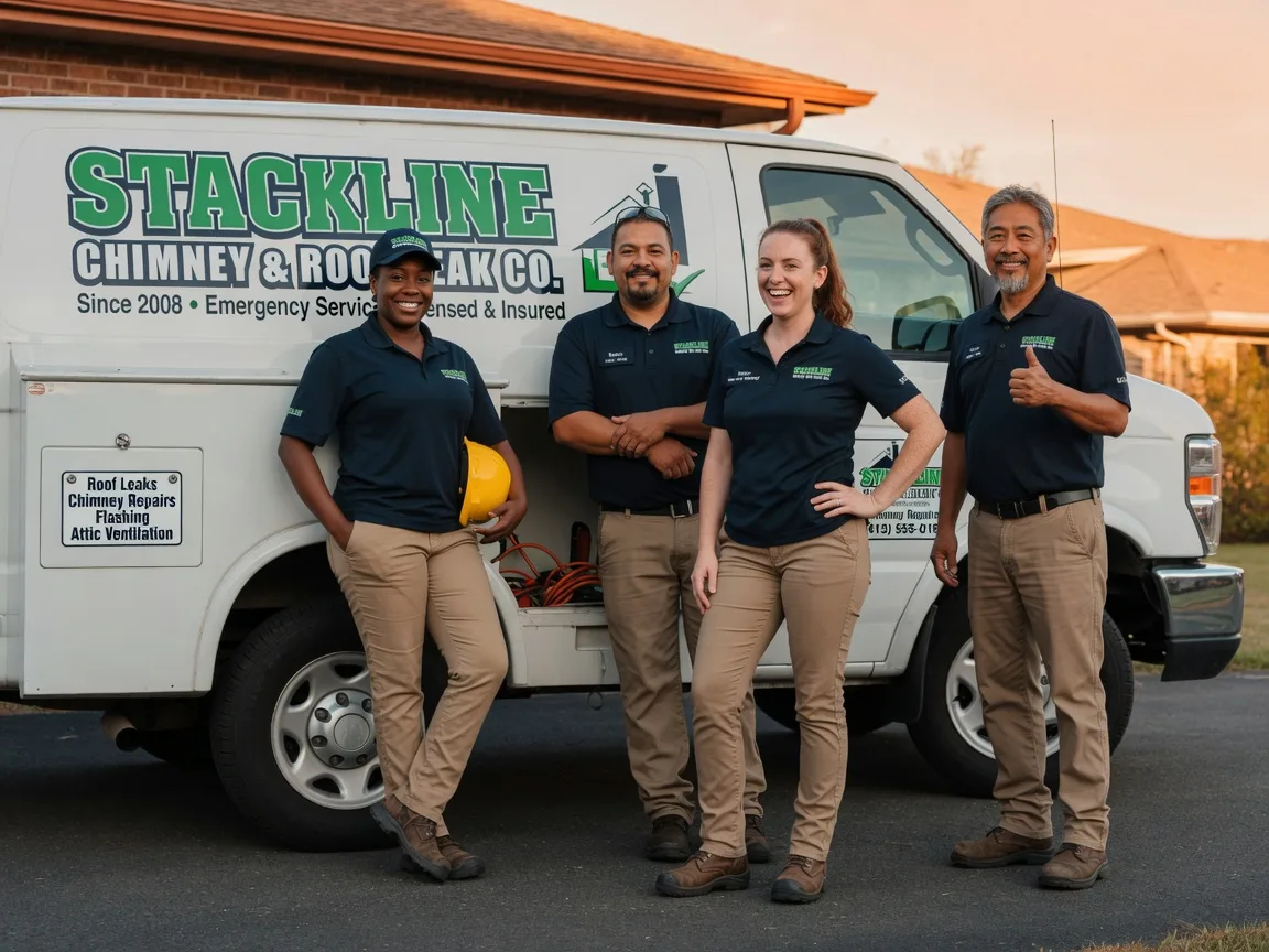 Chimney flashing repair company in Taylor, PA